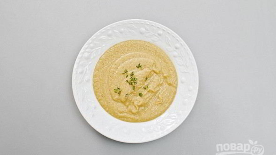 Рецепт супа-пюре из баклажанов