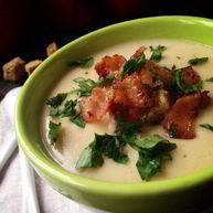 Рецепт Супа-пюре из белой фасоли