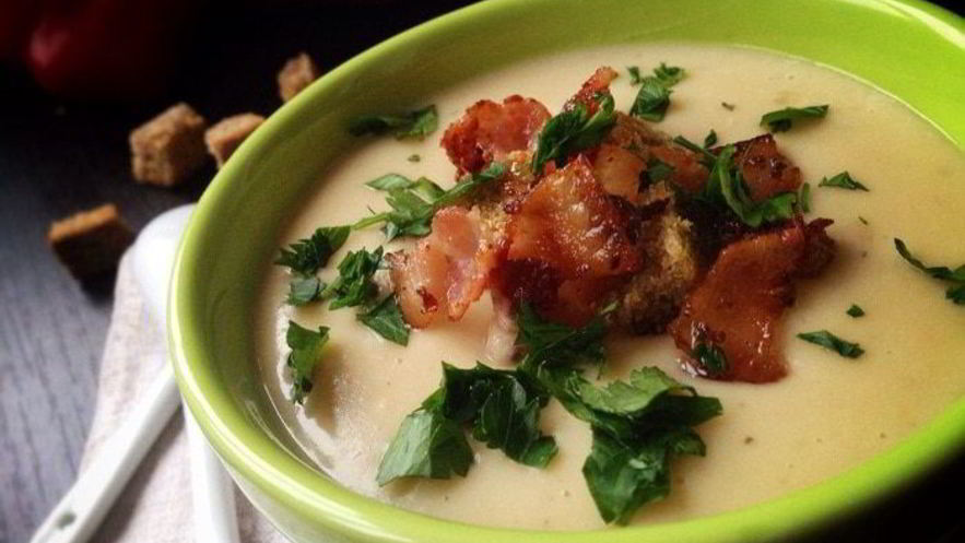 Рецепт супа-пюре из белой фасоли