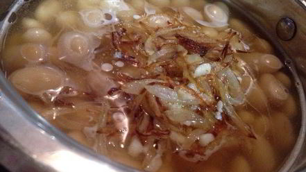 Рецепт супа-пюре из белой фасоли