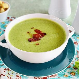 Рецепт Супа пюре из брокколи с сыром