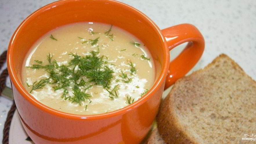 Рецепт супа-пюре из фасоли