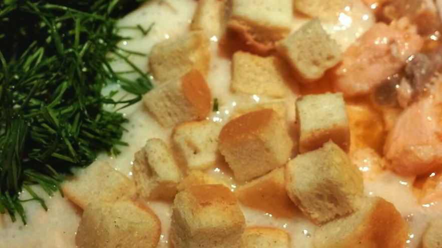 Рецепт супа-пюре из лосося