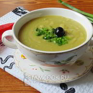 Рецепт Супа-пюре из сухого зеленого гороха
