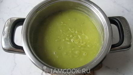 Рецепт супа-пюре из сухого зеленого гороха