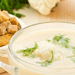 Рецепт Супа-пюре из цветной капусты