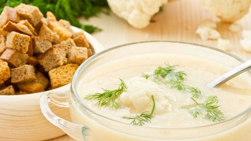 Рецепт супа-пюре из цветной капусты