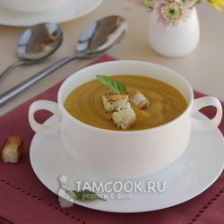 Рецепт Супа-пюре из тыквы и кабачков