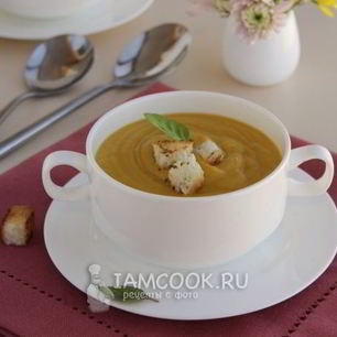 Рецепт Супа-пюре из тыквы и кабачков