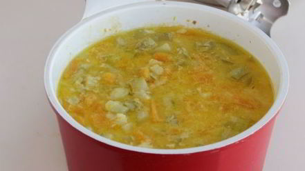 Рецепт супа-пюре из тыквы и кабачков