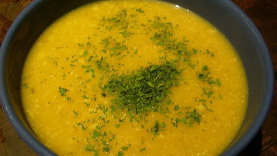 Рецепт супа-пюре из тыквы и яблока