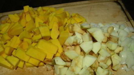 Рецепт супа-пюре из тыквы и яблока