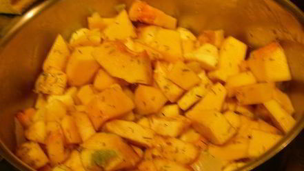 Рецепт супа-пюре из тыквы и яблока