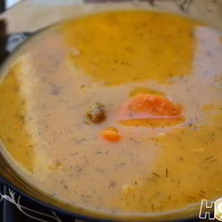 Рецепт Супа-пюре из тыквы с фрикадельками