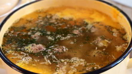 Рецепт супа-пюре из тыквы с фрикадельками