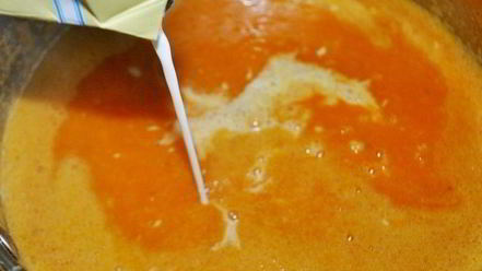 Рецепт супа-пюре из запеченной тыквы