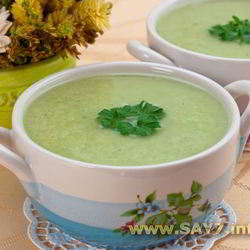 Рецепт Супа-пюре с брокколи и куриным филе