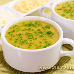 Рецепт Супа-пюре с кабачками и цветной капустой