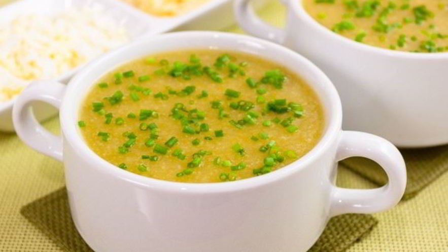 Рецепт супа-пюре с кабачками и цветной капустой