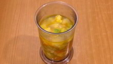 Рецепт супа-пюре с кабачками и цветной капустой