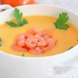 Рецепт Супа-пюре с креветками