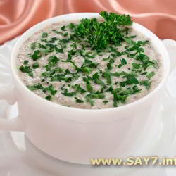 Рецепт Супа-пюре с шампиньонами и картофелем