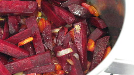 Рецепт свекольного супа-пюре