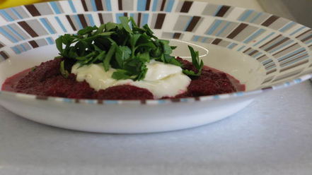 Рецепт свекольного супа-пюре