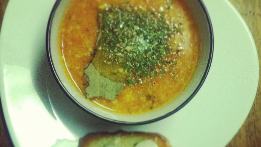 Рецепт томатного супа-пюре с авокадо