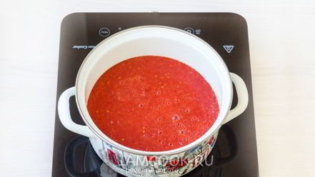 Рецепт томатного супа-пюре с базиликом