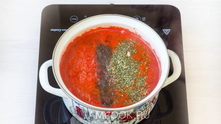 Рецепт томатного супа-пюре с базиликом