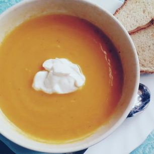 Рецепт Тыквенно-морковного суп-пюре