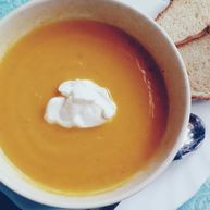 Рецепт Тыквенно-морковного суп-пюре