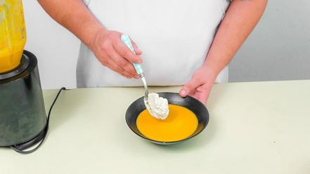 Рецепт тыквенного супа-пюре с пряными сливками