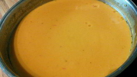 Рецепт вегетарианского супа-пюре из батата
