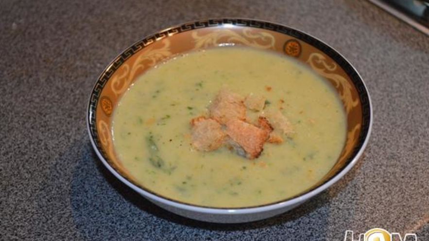 Рецепт зеленого супа-пюре