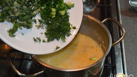 Рецепт зеленого супа-пюре