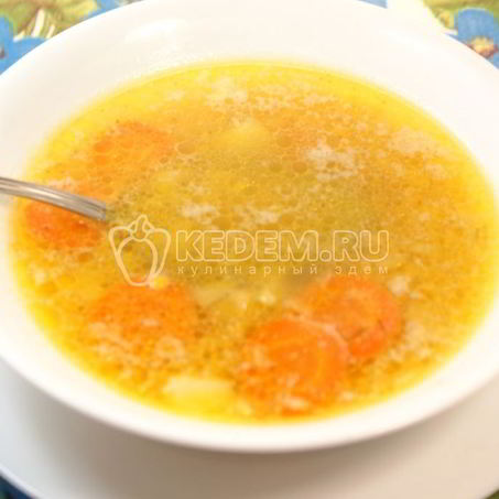 Рецепт Супа с чечевицей