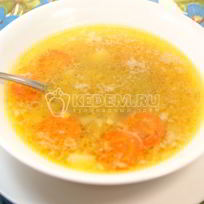 Суп с чечевицей