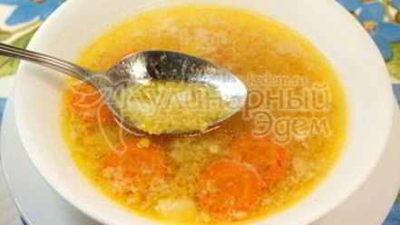 Рецепт супа с чечевицей