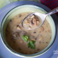 Рецепт Супа с фасолью и грибами