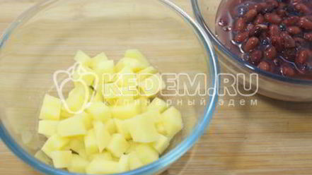 Рецепт супа с фрикадельками и фасолью в мультиварке