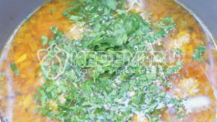 Рецепт супа с фрикадельками и фасолью в мультиварке