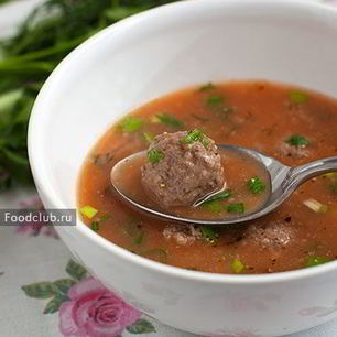 Рецепт Супа с фрикадельками