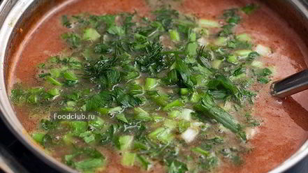 Рецепт супа с фрикадельками