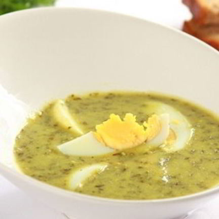 Рецепт Супа щавелевого с мясом