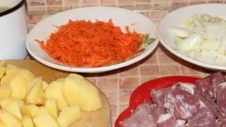 Рецепт супа со свининой в мультиварке