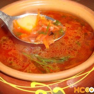 Рецепт Горячего свекольника