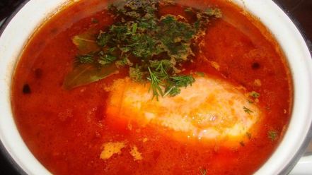 Рецепт горячего свекольника