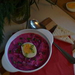 Рецепт Холодного свекольника — окрошки по-латышски